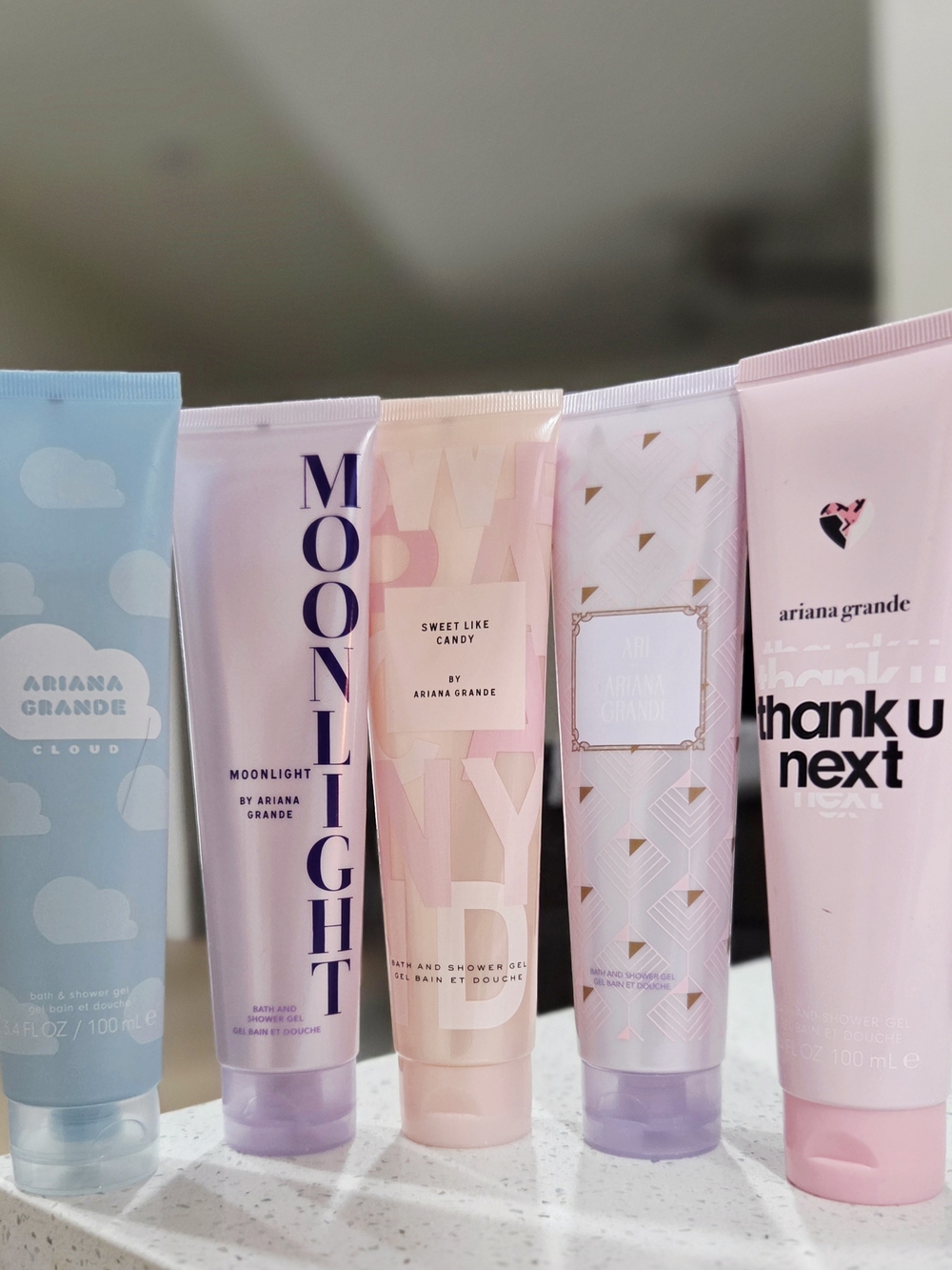 Ariana Grande Variety Scent Bath & Shower Gel X5